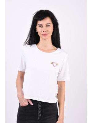 Tricou Dama Only Onlliga X-Mas Bright White